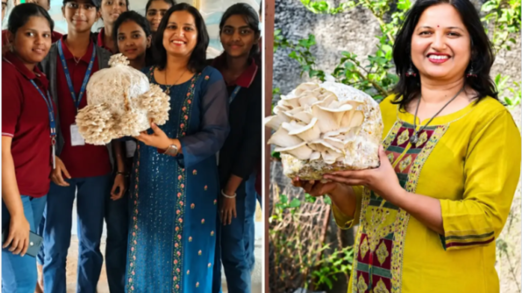महाराष्ट्र की प्रोफेसर ने नौकरी छोड़ी, 20 मशरूम बेड से खड़ा किया ₹4 लाख महीना कमाने वाला कारोबार How Maharashtra professor left job and turned 20 mushroom beds into Rs 4 lakh month venture