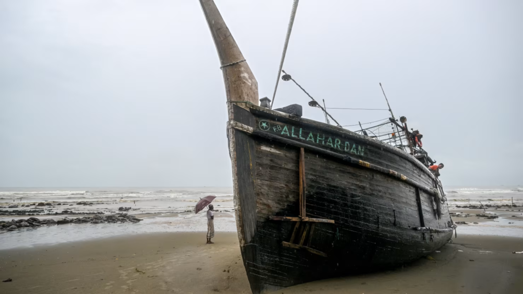 The Fishing boart Allahar Dan