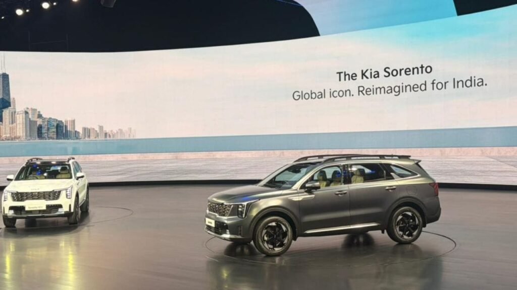 भारत में लॉन्च हुई किआ सोरेंटो, कीमत ₹27.99 लाख से शुरू kia 20 Sorento