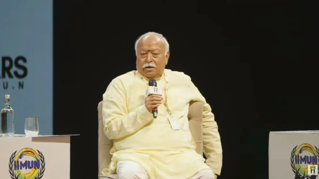 लंदन में मोहन भागवत बोले, ‘अपनापन’ ही एकता का आधार mohan bhagwat rss