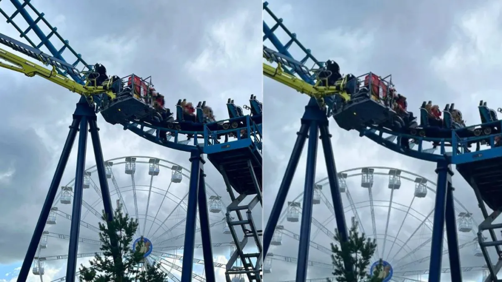 rollercoaster suspended UK